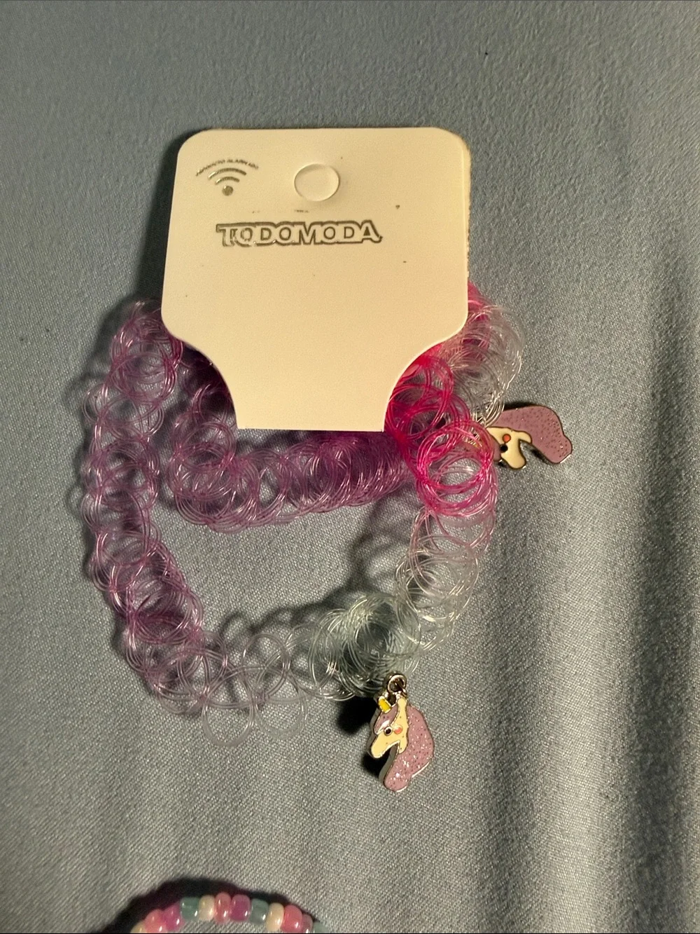 Kids Heart Bead Bracelet Set in Pink & Purple - Cute Letter Beads bff besties